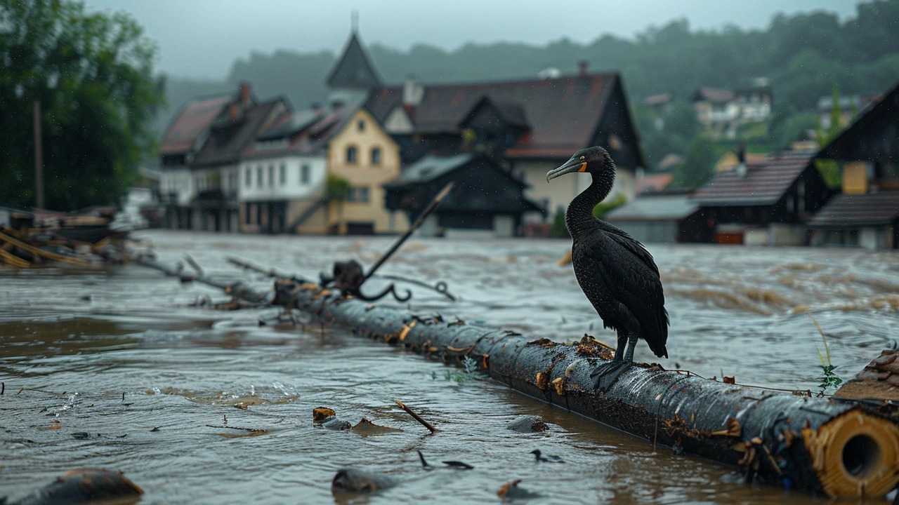 Devastating Floods Ravage Southern Germany Leaving At Least Four Dead, Cause Severe Disruptions