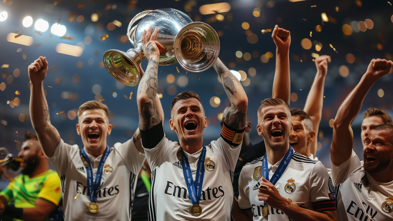 Toni Kroos: A Midfield Maestro Bids Farewell to Real Madrid with Champions League Glory