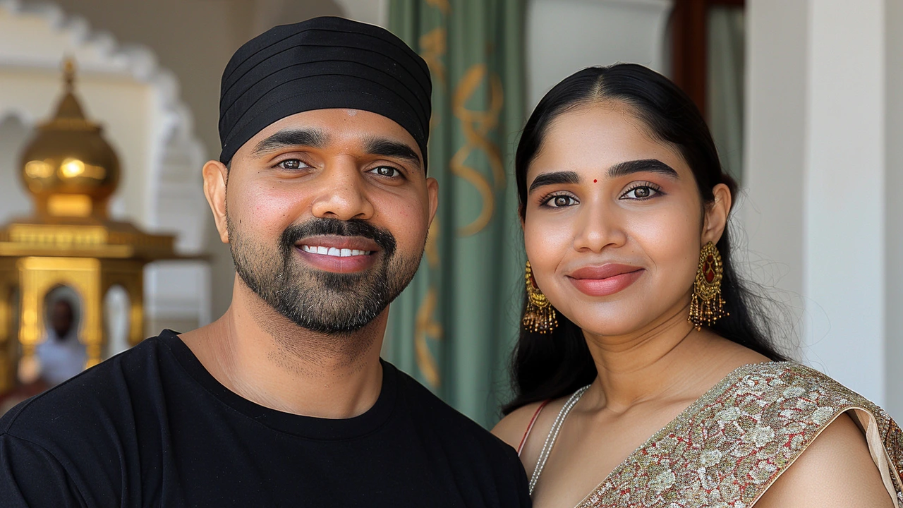 Speculations Arise as Khalid Al Ameri's Social Media Post Hints at Marriage with South Indian Actor Sunaina