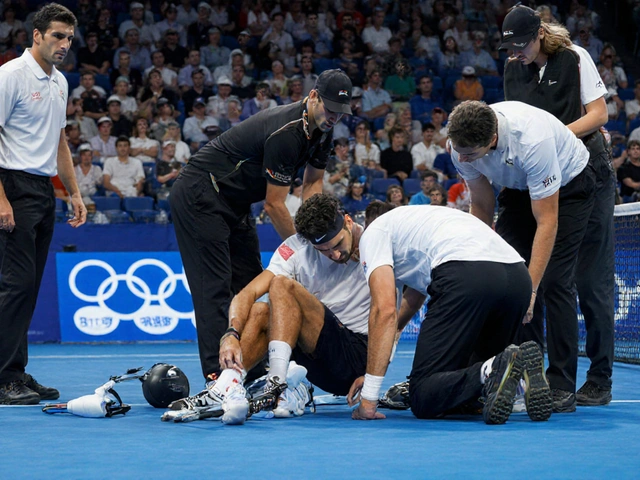 Carlos Alcariz Battles Ankle Injury to Beat Sebastian Baez at Japan Open